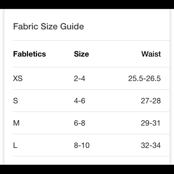 Fabletics • Workout/Yoga Cropped Leggings • Sz XS - Picture 7 of 7